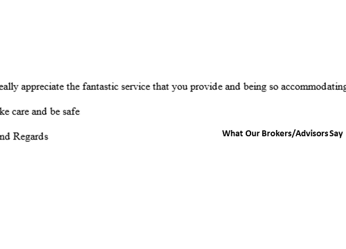 What our advisors have to say What our advisors have to say